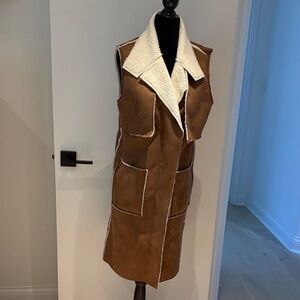 Paper Racine Shearling Vest